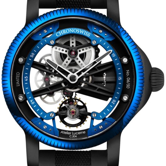 Chronoswiss Watch SkelTec Azur Limited Edition - Black