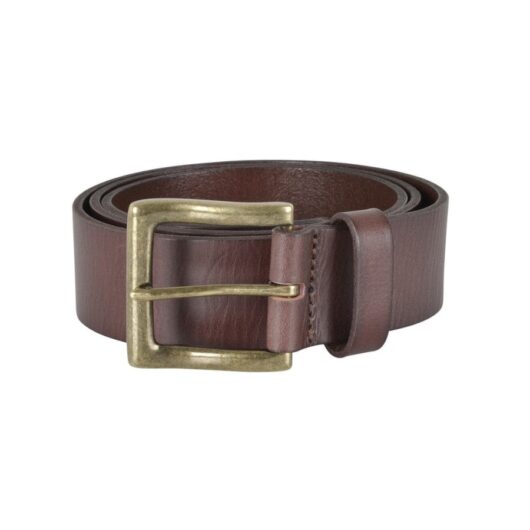 Sierra Azure Marco Mens Leather Belt 32 Inch - 44 Inch - Brown - 32"