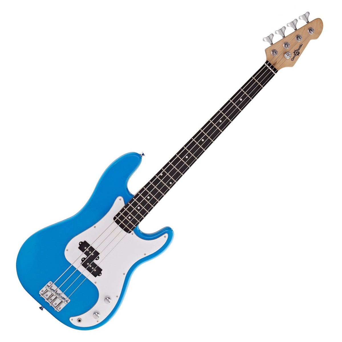 LA Bass Guitar by Gear4music Blue